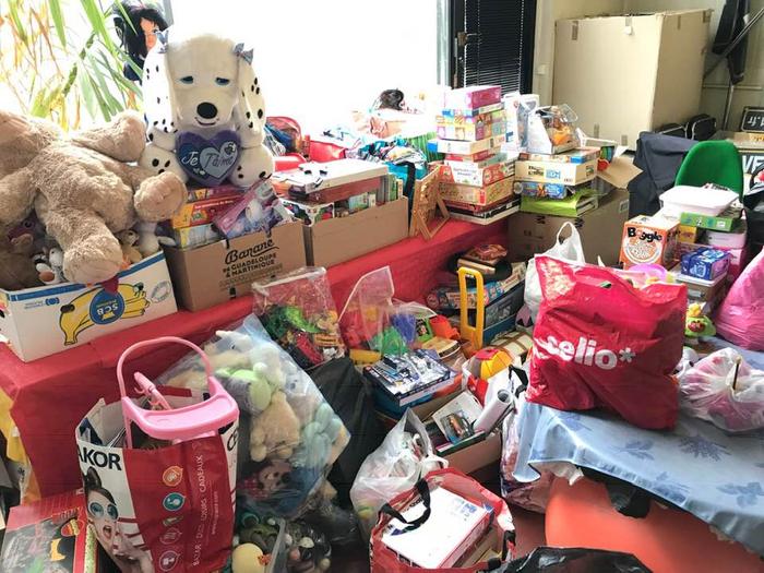 1039 jouets récoltés en 2018