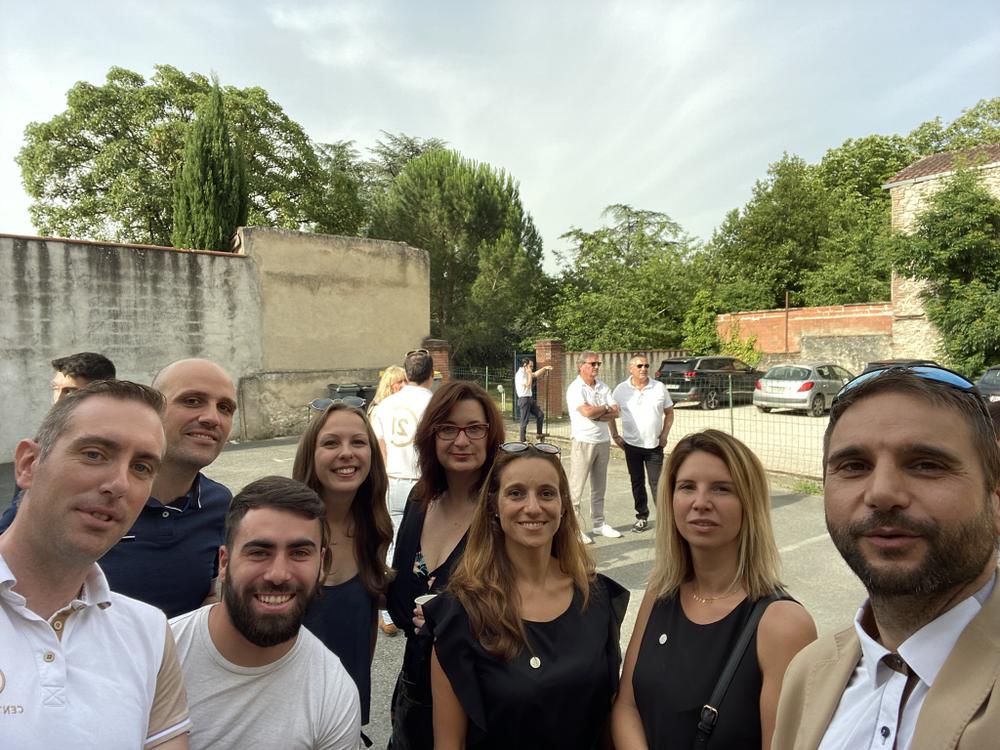 Equipe CENTURY 21 Riquelme Immobilier avnat le début de la prospection collective