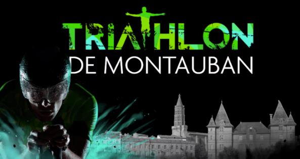 Logo du triathlon de Montauban, 2025