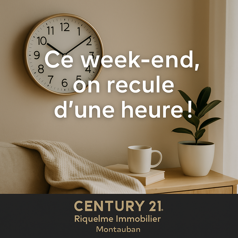 Changement d’heure huver riquelme immobilier