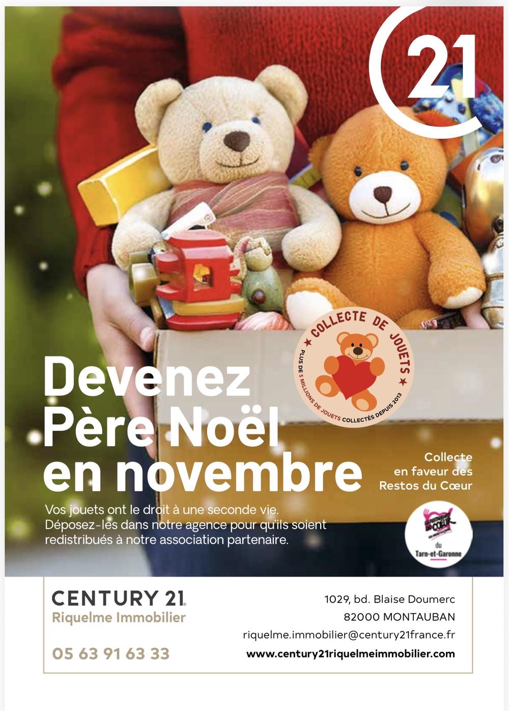 Collecte des jouets 2025 riquelme immobilier