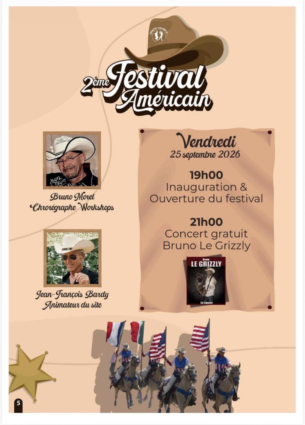 Programme du vendredi