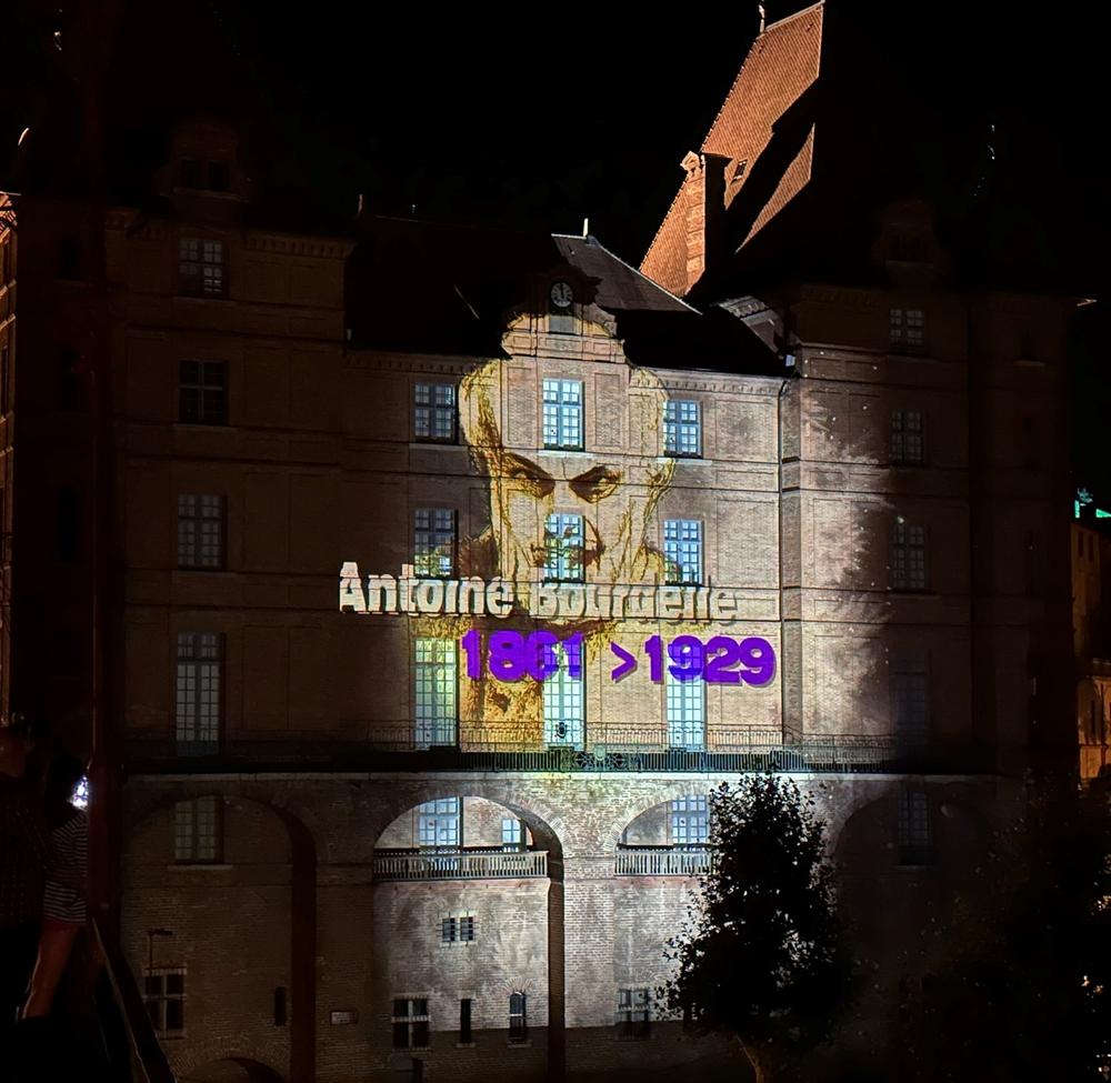 MApping d'antoine bourdelle sur le MIB de Montauban