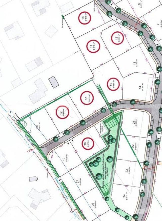 terrain à vendre - 870.0 m2 - MONTBETON - 82 - MIDI-PYRENEES - Century 21 Riquelme Immobilier