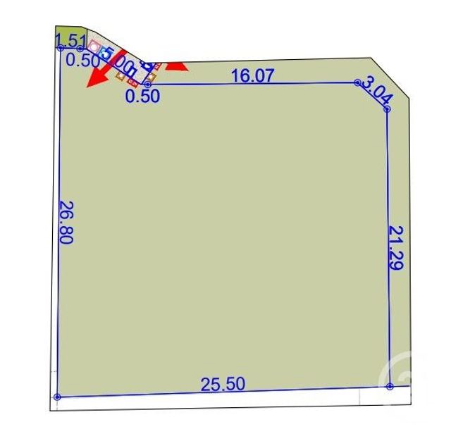 terrain à vendre - 606.0 m2 - MONTBARTIER - 82 - MIDI-PYRENEES - Century 21 Riquelme Immobilier