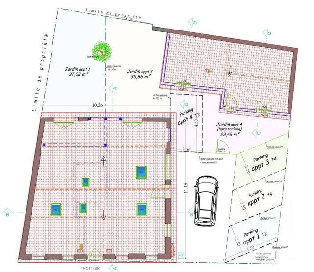 Appartement Duplex à vendre - 4 pièces - 93.49 m2 - MONTAUBAN - 82 - MIDI-PYRENEES - Century 21 Riquelme Immobilier