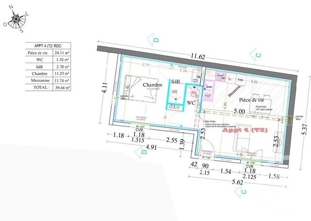 maison à vendre - 2 pièces - 39.44 m2 - MONTAUBAN - 82 - MIDI-PYRENEES - Century 21 Riquelme Immobilier